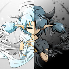 Схема вышивки «Evel-Angel»