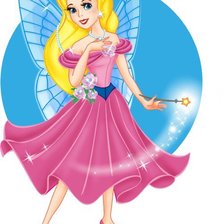 Схема вышивки «фея»