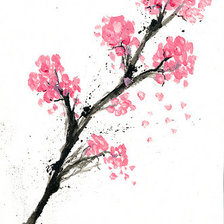 Схема вышивки «Japanese Tree»