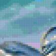Предпросмотр схемы вышивки «дельфины» (№378211)