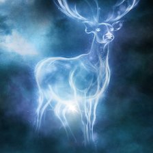 Схема вышивки «олень»