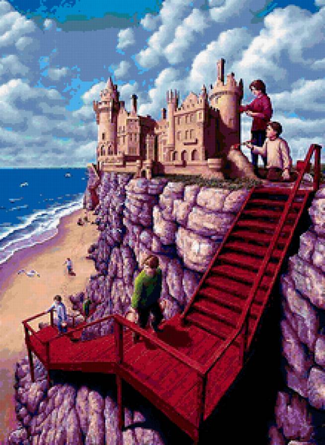 Замок из песка - предпросмотр