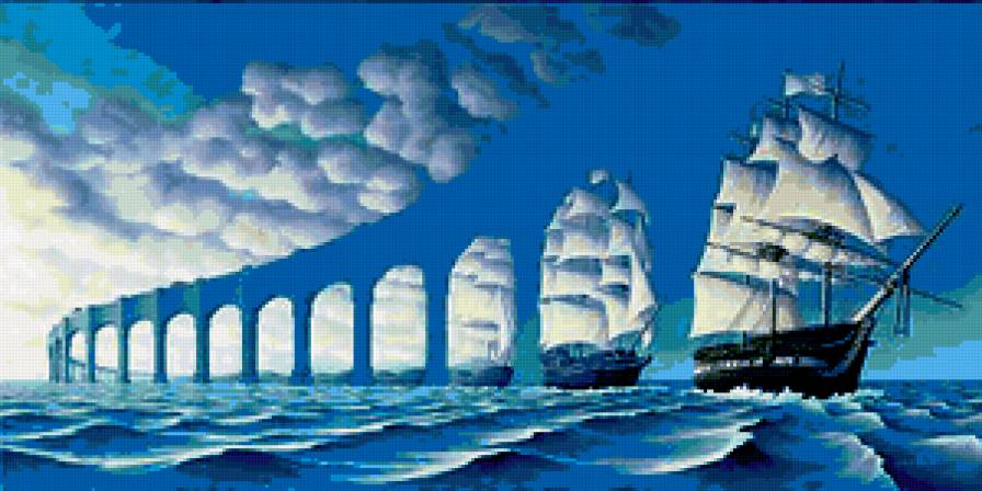 Арки на воде - предпросмотр