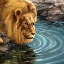 Схема вышивки «дикие животные»