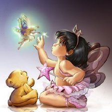 Схема вышивки «фея»