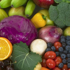 Схема вышивки «овощи»