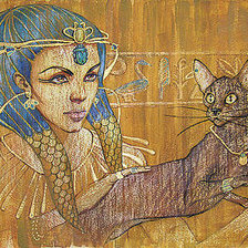 Схема вышивки «египтянка3»