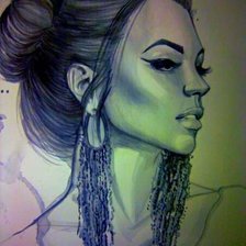 Схема вышивки «1»