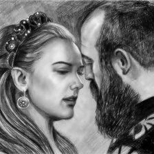 Схема вышивки «сулейман и хюррем»