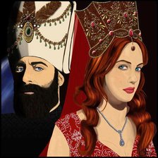 Схема вышивки «великолепный век»