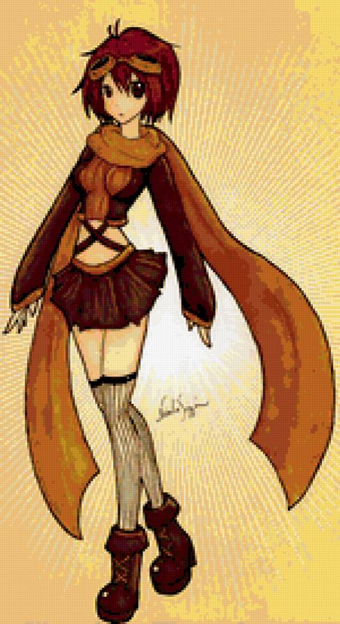 Стимпанк - аниме, стимпанк - предпросмотр