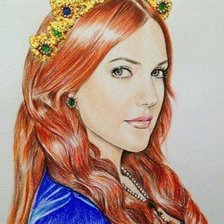 Схема вышивки «султанша»