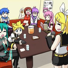 Схема вышивки «вокалоиды»