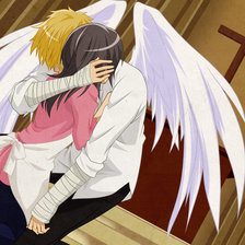 Схема вышивки «ангел»