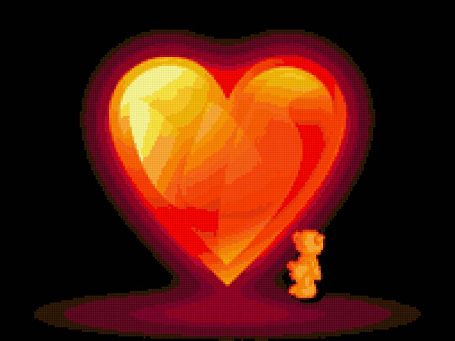 Сердце - красиво, сердце - предпросмотр