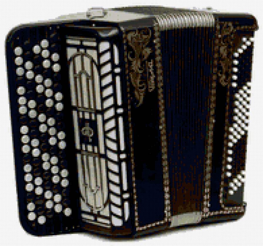 Баян - музыкальные инструменты - предпросмотр