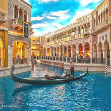 Схема вышивки «весна в венеции»