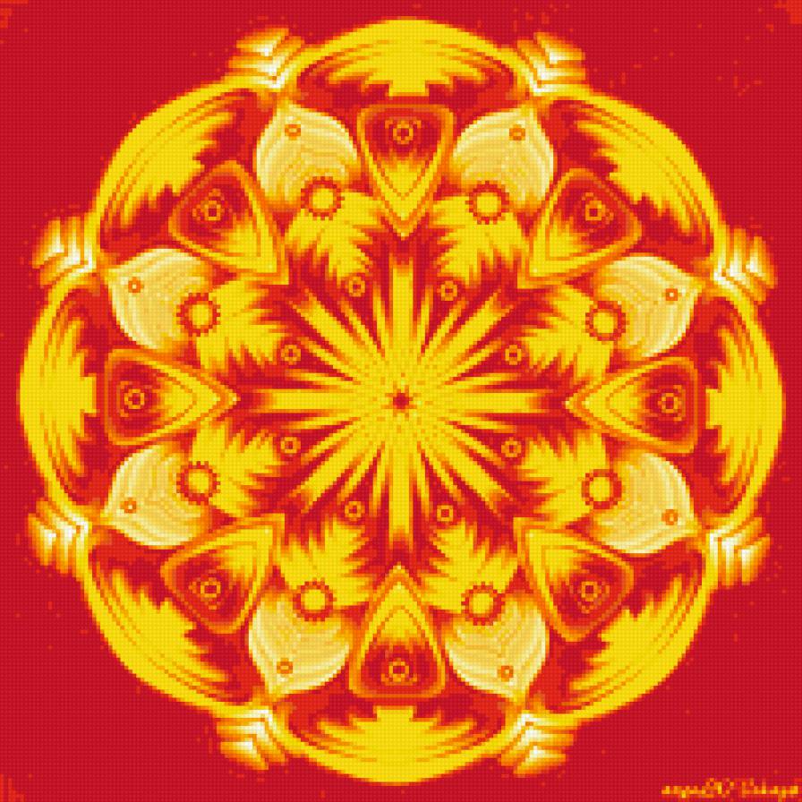 мандала - свет - предпросмотр
