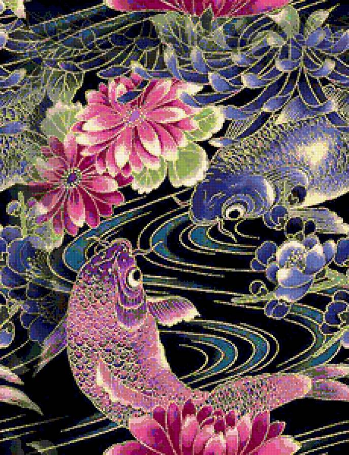 рыбки-символ благополучия - предпросмотр