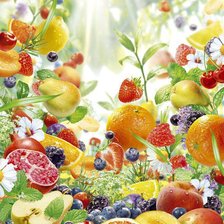 Схема вышивки «Фруктовая фантазия»