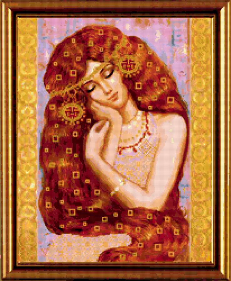 купава - женщина, красавица, леди - предпросмотр