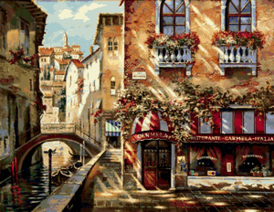 улочка италии - предпросмотр