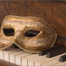 Схема вышивки «маска»