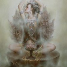 Схема вышивки «Индианка»