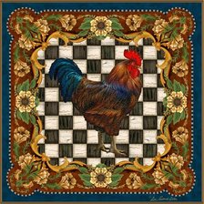 Схема вышивки «птичий двор»