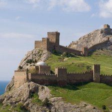 Схема вышивки «Крепость»