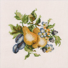 Схема вышивки «Körte és szilva»
