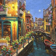 Схема вышивки «Венеция»