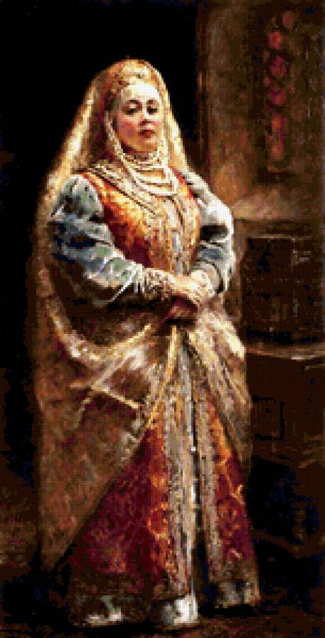 боярыня - народный костюм, русская культура - предпросмотр