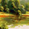 Предпросмотр схемы вышивки «Летний пейзаж» (№379626)
