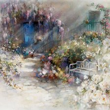 Схема вышивки «акварель 1»