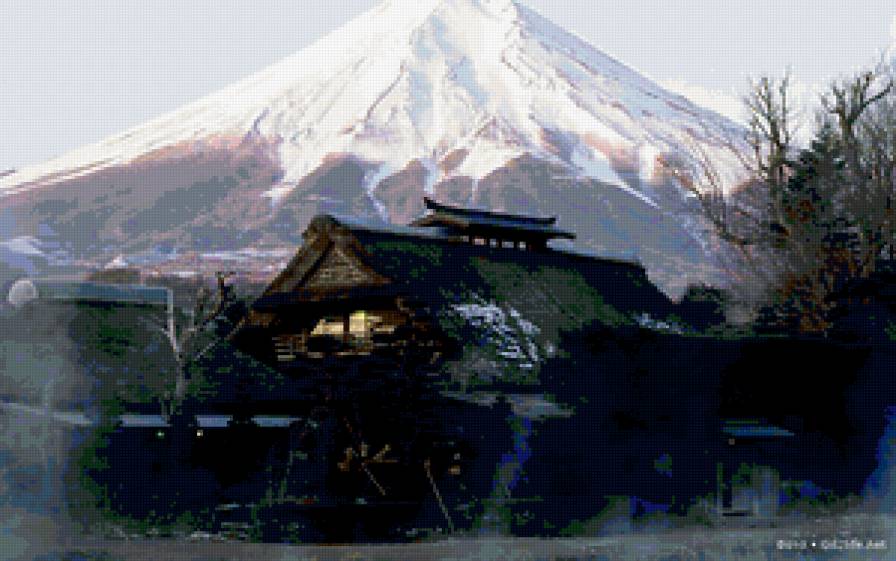 вид на Фудзияму - предпросмотр