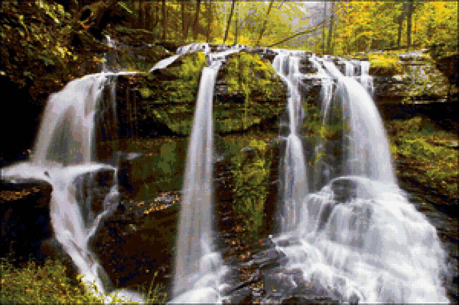 №379799 - водопады, пейзаж, природа, водопад - предпросмотр