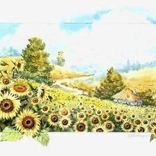 Схема вышивки «картина»