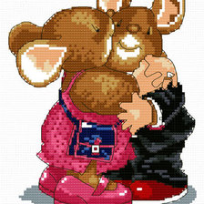 Схема вышивки «Семья»