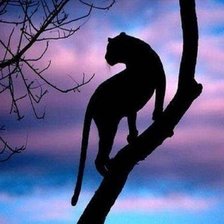 Схема вышивки «На закате.»