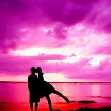 Схема вышивки «Влюбленная пара»