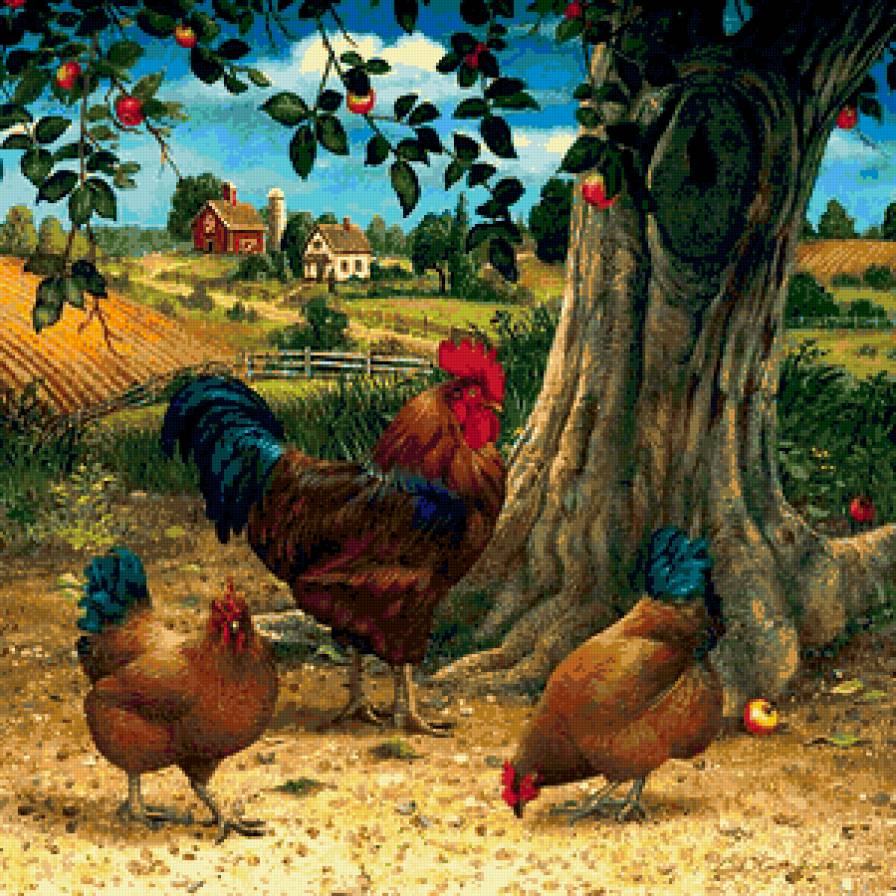 птичий двор - предпросмотр