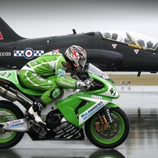 Схема вышивки «Мото и самолет»