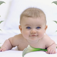 Схема вышивки «А вот и я!»