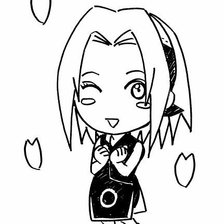 Схема вышивки «чиби сакура»