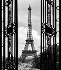 Схема вышивки «эйфелева башня»