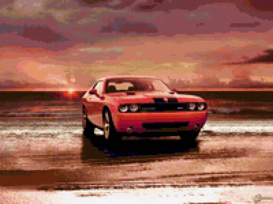 Dodge challenger - тачка, красотка, авто, автомобиль, машина - предпросмотр