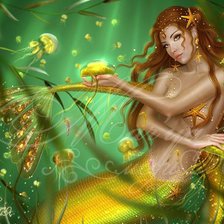 Схема вышивки «Русалка Мемория»