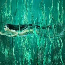 Схема вышивки «Русалка»