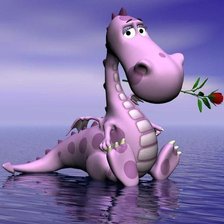 Схема вышивки «Дракончик»